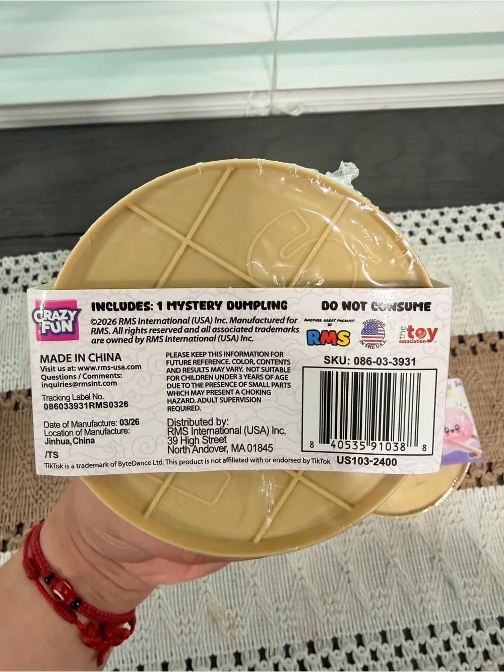 RMS Crazy Fun Flowers And Confetti Mystery Dumpling Sealed Target Exclusive New